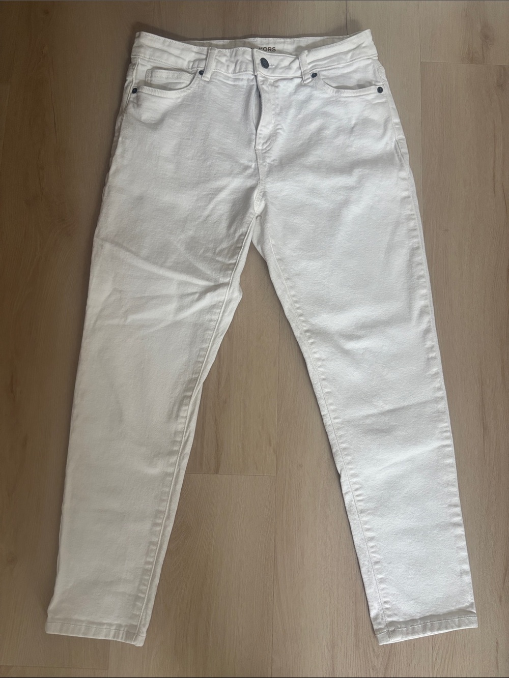 EUC Michael Kors White Ankle Length Jeans